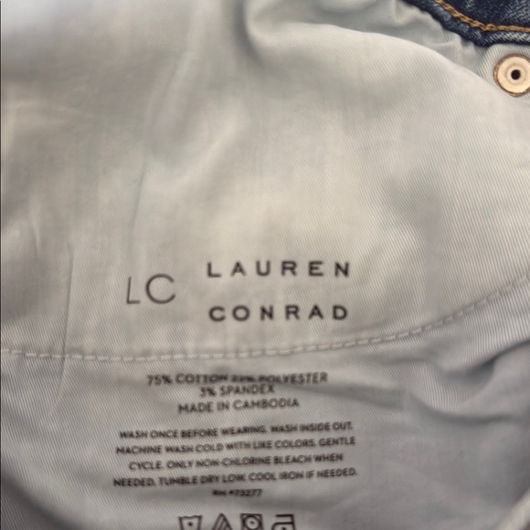 LC Lauren Conrad High Rise Denim Jeans - Picture 4 of 5